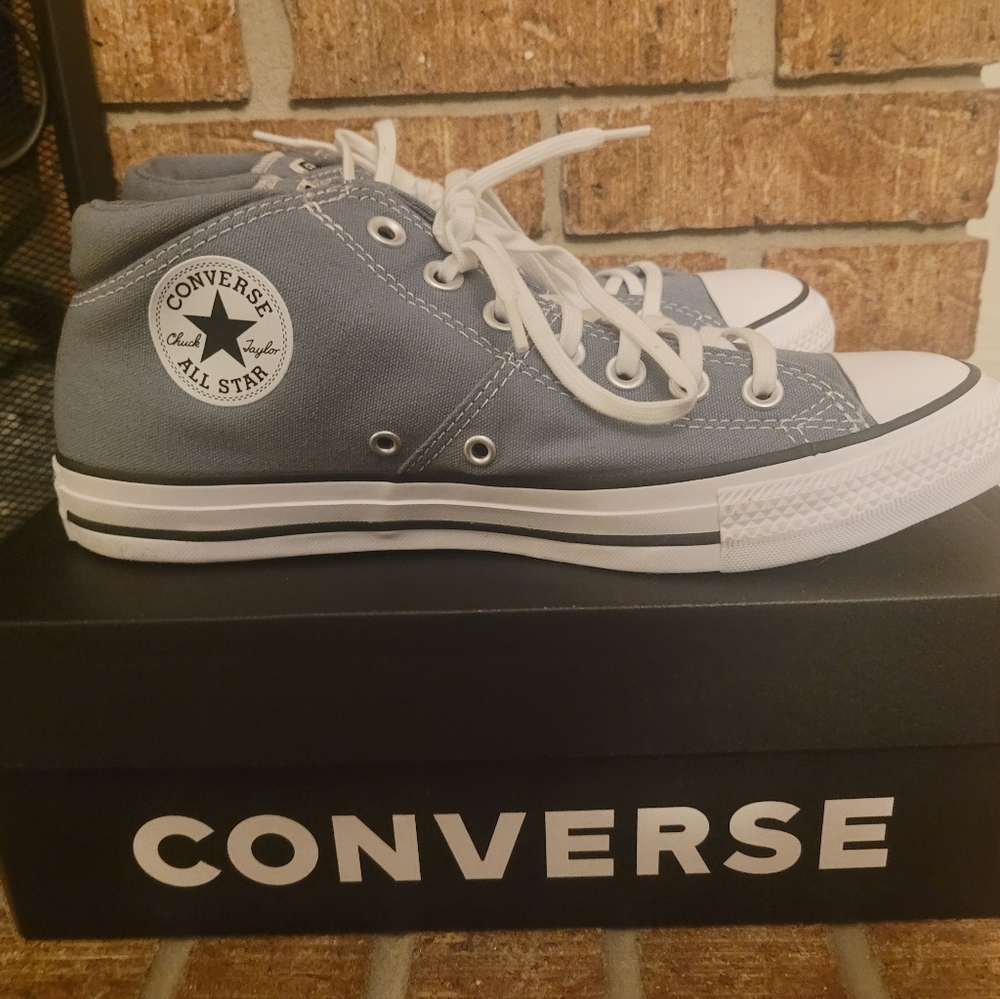 Converse Lunar Grey Mid-Tops
